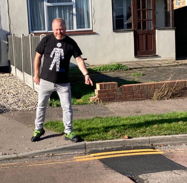 pothole repaired on the chase